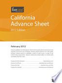 California Advance Sheet February 2012