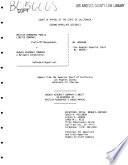 California. Court of Appeal (2nd Appellate District). Records and Briefs