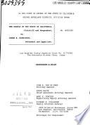 California. Court of Appeal (2nd Appellate District). Records and Briefs