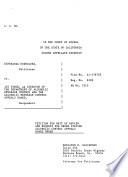 California. Court of Appeal (2nd Appellate District). Records and Briefs
