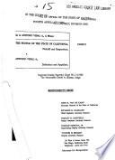 California. Court of Appeal (4th Appellate District). Division 2. Records and Briefs