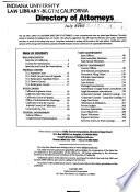 California Directory of Attorneys