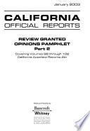 California Official Reports