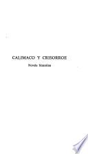 Calímaco y Crisórroe