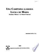 Campensina llamada Lucila de Maria