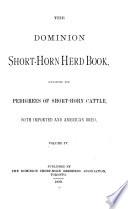 Canadian Shorthorn Herd Book