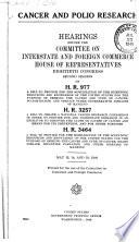 Cancer and Polio Research