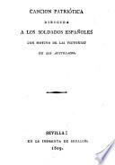 Cancion patriótica dirigida a los soldados españoles con motivo de las victorias de los austriacos