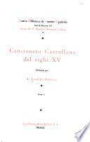 Cancionero castellano del siglo XV