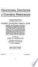 Canciones, cantares y corridos mexicanos