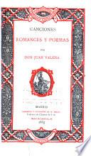 Canciones, romances y poemas