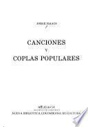 Canciones y coplas populares