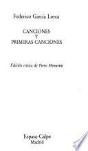 Canciones y Primeras canciones