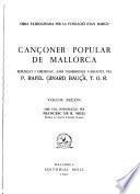 Cançoner popular de Mallorca