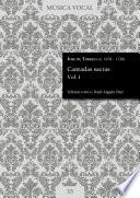 Cantadas sacras Vol. 1