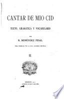 Cantar de mío Cid