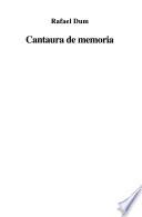 Cantaura de memoria