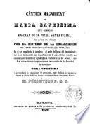 Cántico de María Santísima, Magnificat...