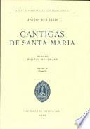 Cantigas de Santa Maria