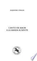 Canto de amor a la amada ausente