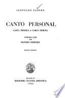 Canto personal