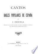 Cantos y bailes populares de España
