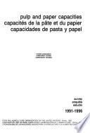 Capacidades de Pasta Y Papel