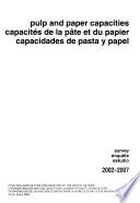 Capacidades de Pasta Y Papel
