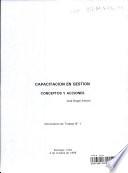 Capacitacion en Gestion Conceptos y Acciones