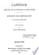 Capítulos que se le olvidaron a Cervantes