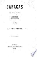 Caracas en el año de 1888 ...