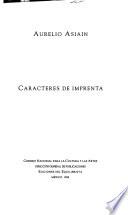 Caracteres de imprenta