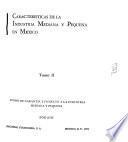 Características de la industria mediana y pequeña en México