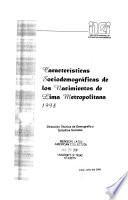 Características sociodemográficas de los nacimientos de Lima metropolitana