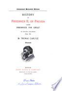 Carlyle's Works: Frederick the Great