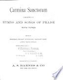 Carmina Sanctorum