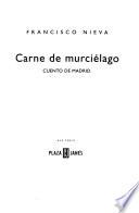 Carne de murciélago