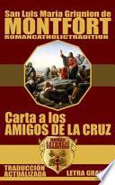 CARTA A LOS AMIGOS DE LA CRUZ (Traducido)