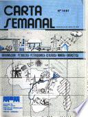 Carta semanal - Ministerio de Energía y Minas