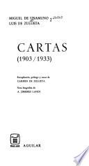 Cartas, 1903-1933