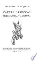 Cartas barrocas desde Castilla y Andalucía
