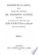 Cartas críticas, etc. (Cartas filosóficas ... Las da a luz con las cuarenta y siete anteriores el Rmo. Padre Vicario General del Orden de Santo Domingo.)