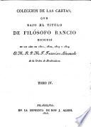 Cartas críticas, etc. (Cartas filosóficas ... Las da a luz con las cuarenta y siete anteriores el Rmo. Padre Vicario General del Orden de Santo Domingo.)