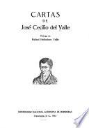 Cartas de José Cecilio del Valle