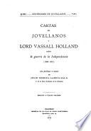 Cartas de Jovellanos y Lord Vassall Holland