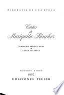 Cartas de Mariquita Sánchez