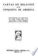 Cartas de relación de la conquista de América