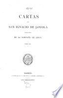 Cartas de San Ignacio de Loyola, Fundador de la Compañia de Jesus