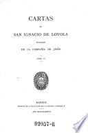 Cartas de San Ignacio de Loyola