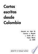 Cartas escritas desde Colombia